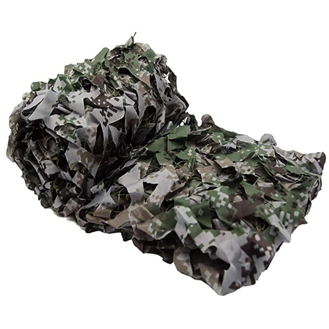 Cheap Goat Tents 2mx3m 4mx5m Hunting Military Camouflage Nets Woodland Army Camo netting Camping Sun Shelte Car Garden Tent Shade Outdoor Awning   